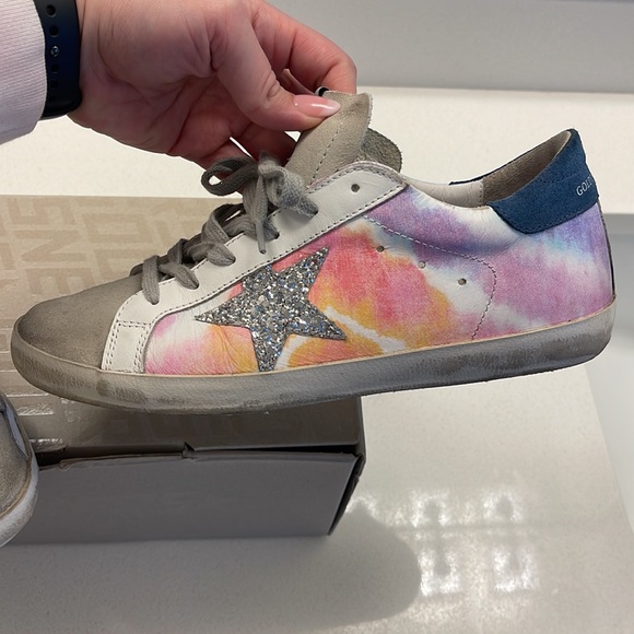Rare Tie-Dye Golden Goose Sneakers - Picture 4 of 10